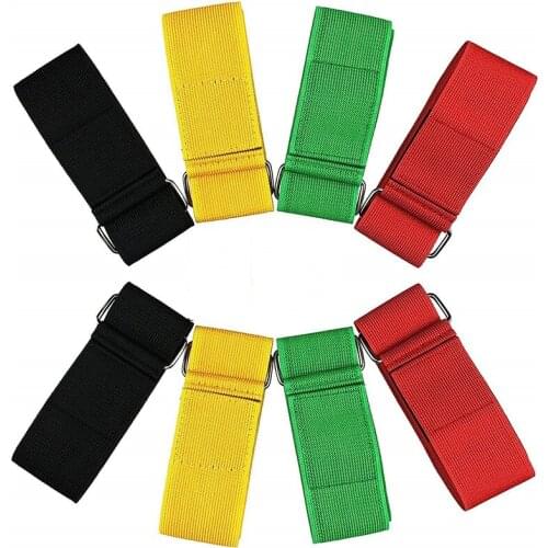 Baby Toys Outdoor Sports Toys Two-person Three-legged Game Belt Team Game Tie Foot Strap Game Supplies Multi-color Optional