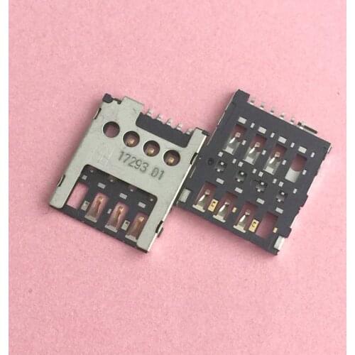 For Nokia Lumia 502 530 630 636 638 635 640 Sim Card Slot Tray Holder Socket Reader Module Repair Part