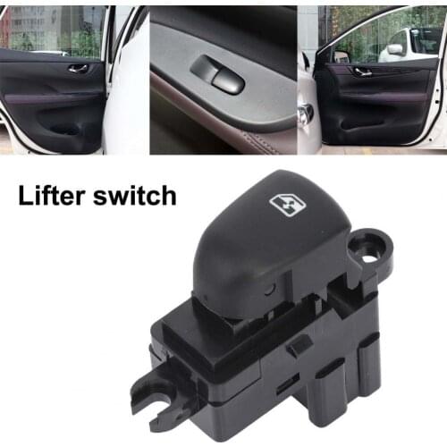 Electric Window Switch ABS Wear-resistant Perfect Match Masters Window Control Switch Replacement for Tiida Car Accessories