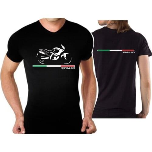 Men 2019 Brand Clothing Tees Casual T-shirt for Aprilia Pegaso motorcycle t-shirt t-shirt