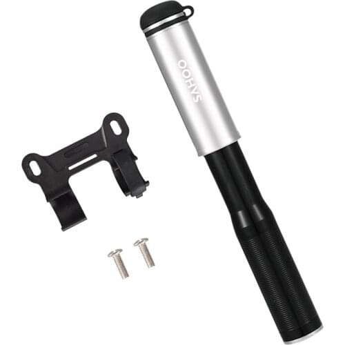 Sahoo 311404 Mountain Road BMX Bicycle Pump Mini Bike Air Tire Pump Reversible Presta and Schrader High Pressure Ball Inflator