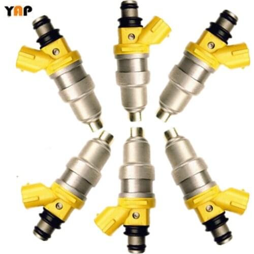 NEW Fuel Injector (6) FOR TOYOTA Supra 2JZGE 3.0L L6 23250-70040 23209-70040 1986-1988