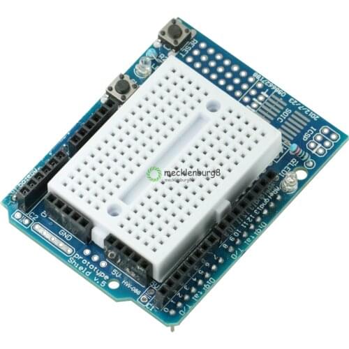 Proto Shield Prototype SYB-170 Expansion Board Mini Solderless Breadboard for Arduino UNO R3 MEGA328P ATMEGA328P ProtoShield One