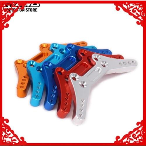 RCAWD HPI RS4 Rear Shock Tower Damper Plate For Rc Hobby Car 1/10 HPI RS4 114434 113703 114433 Alloy Aluminum 6061-T6