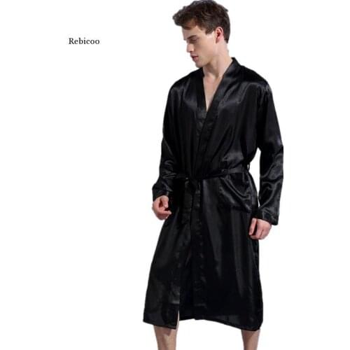 Rebicoo Men's Long Robes
