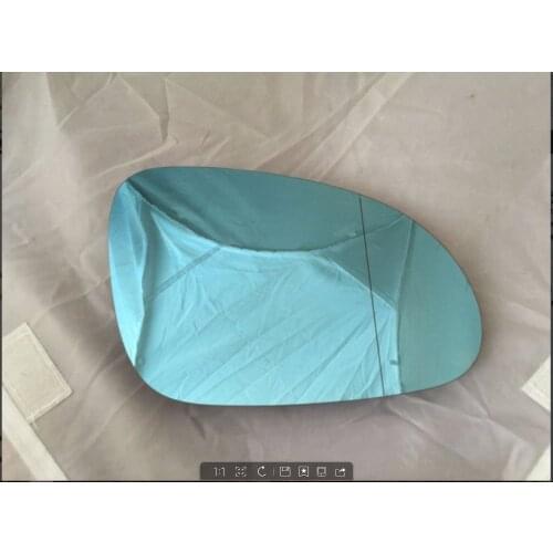 RH side Wing Mirror Blue Tinted Glass Heated for VW Jetta Passat GTI MK5
