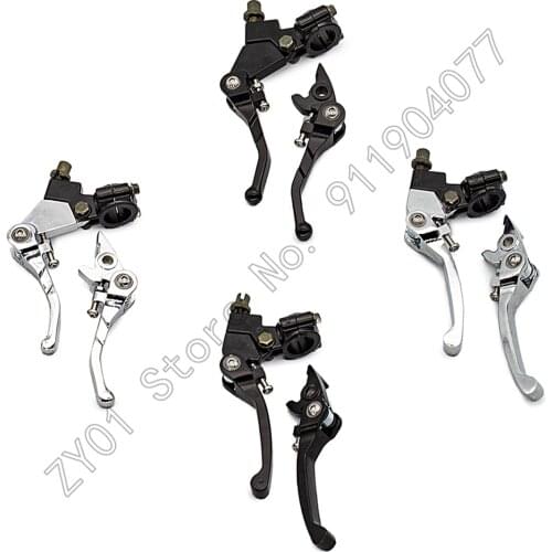 Folding Brake Clutch Lever Set For Motorcycle Pit Dirt Bike ATV Quad 50cc 110cc 125cc 140cc 160cc 200cc