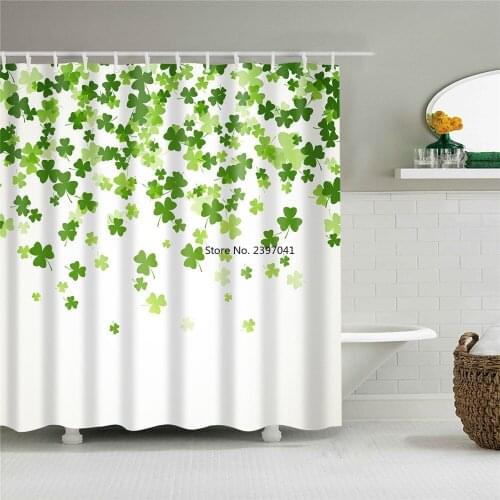 3D Colorful Street Alley Pattern Shower Curtains Bathroom Curtain Waterproof Thickened Polyester Bath Curtain with Hooks