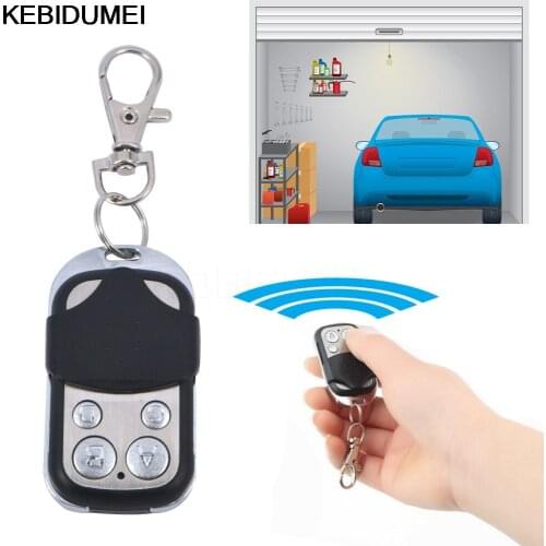 Universal Wireless Remote Switch 433Mhz Control Receiver Module RF Transmitter Electric Cloning Gate Garage Door Auto Keychain