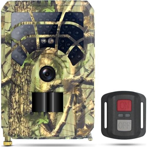 24MP 1296P WiFi Trail and Game Camera Motion Activated Hunting Camera Infrared Night Vision Waterproof Wildlife Scouting Camera