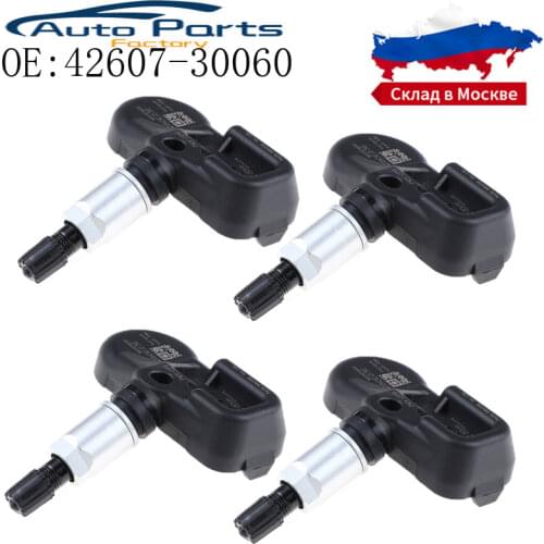 4PCS New Tire Pressure Monitor Sensor TPMS For Toyota Camry Corolla Prius 42607-30060 4260730060 42607-06020 4260706020 PMV-C010