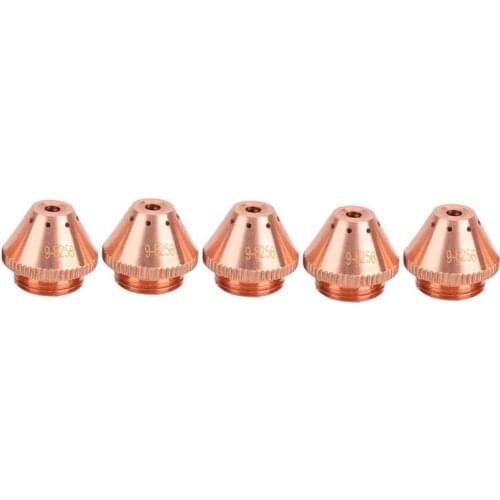 Plastic Welding Nozzle 5Pcs Plasma Torch Cap Nozzle Cutting Kits Copper Welding Industrial Accessories 9-8256 Nozzles