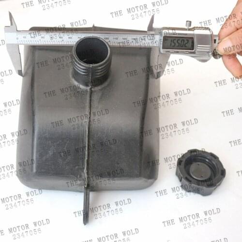Gas Fuel Petrol Tank + Cap for 50cc 90cc 110cc 125cc Quad Dirt Bike ATV 4 Wheeler