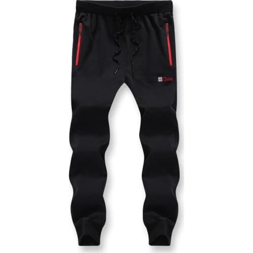 Big Size 8XL Fashion Casual Loose Comfortable Sweatpants Black Trousers Men Tracksuit Breathable Solid Color Classic Pants