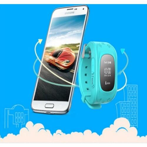 Cheap anti-lost smart watch q50 Children Kids Wristwatch GPS Locator Tracker Anti-Lost Smartwatch Child Guard