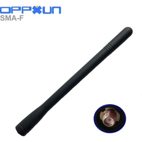 Long rubber whip antenna VHF 136-174Mhz SMA Female for Kenwood TK2207 TK2217 TK2317 TK2207G etc walkie talkie