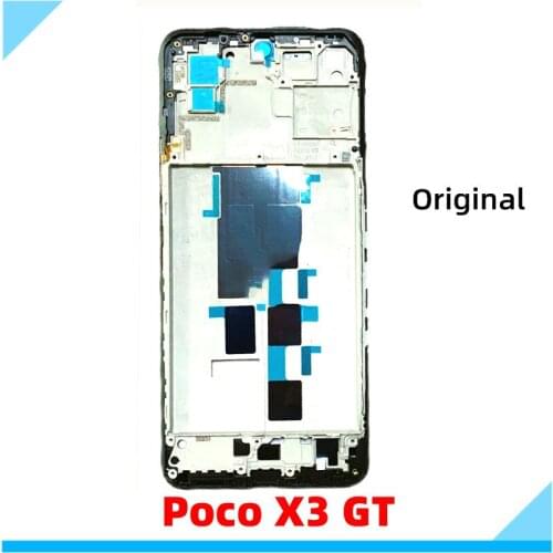 For Xiaomi Poco F3 GT Middle Frame Holder Bezel Chassis Replacement Front Middle Frame