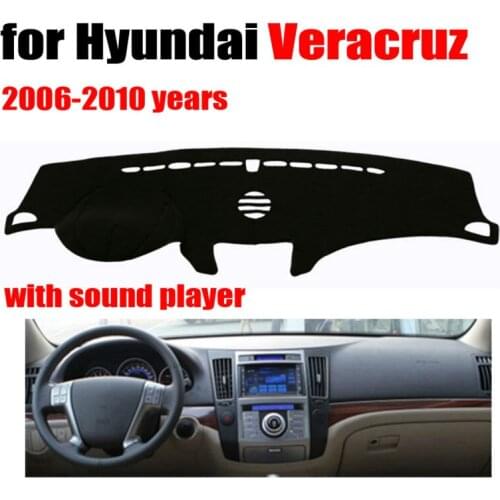 Car dashboard covers for Hyundai Veracruz 2006-2010 High Configuration Left hand drive dashmat pad dash cover auto accessories