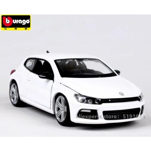 Bburago 1:24 Volkswagen Scirocco simulation alloy car model simulation car decoration collection gift toy