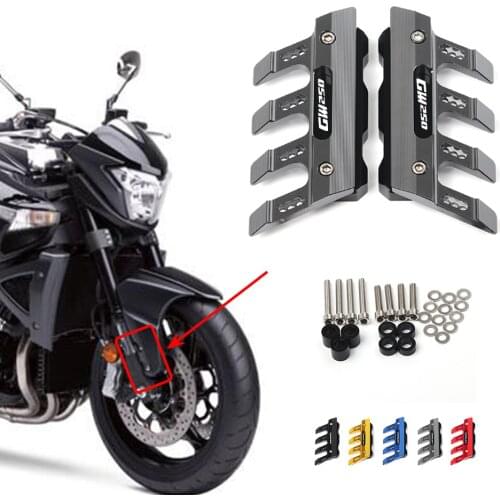 Motorcycle Front Fender Side Protection Guard Mudguard Sliders For Suzuki GW250 GW 250 GW-250 Accessories universal