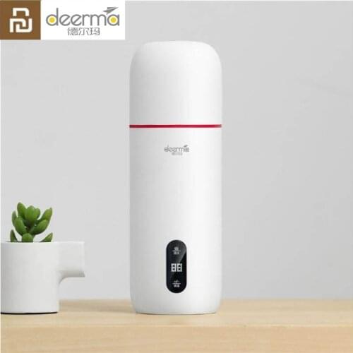 Youpin Deerma Smart Water OLED 350ML Bottle Touch Control Drinkware Thermos Cups Keep Warm Bottle Outdoor from Youp