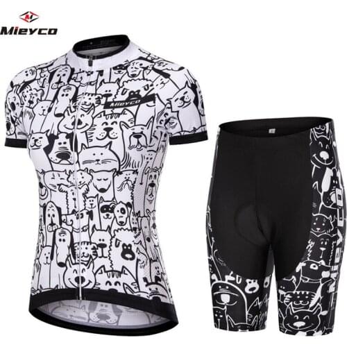 Womens Wear Summer Cycling Clothing Triathlon Suit MTB Bicycle Short Sleeve Bike Clothes Kit Jersey Set Skinsuit Ladies Shirt