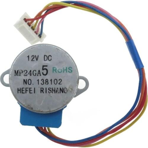 1Pcs Hanging Air Conditioner Parts Swing Leaf Synchronous Swing Wind Motor MP24GA5 12V For Midea Gree Deflector Step Motor