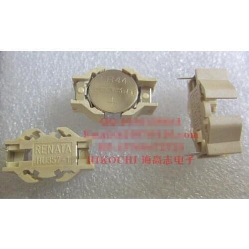 10PCS Original Swiss HU357-LF 357 SR44 LR44 plug-in battery holder battery buckle