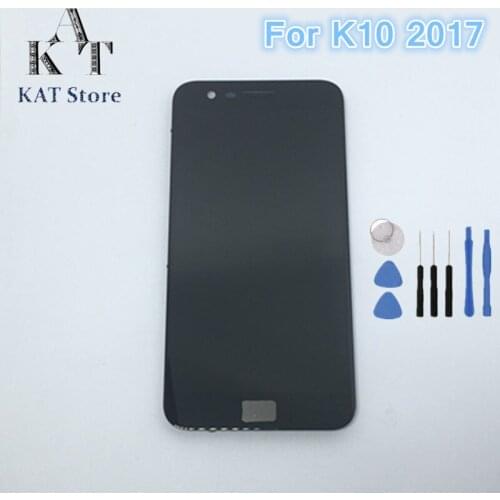5.3" LCD Display Touch Screen For LG K10 2017 M250 MS250 LCD Digitizer Assembly With Frame Gift Tools