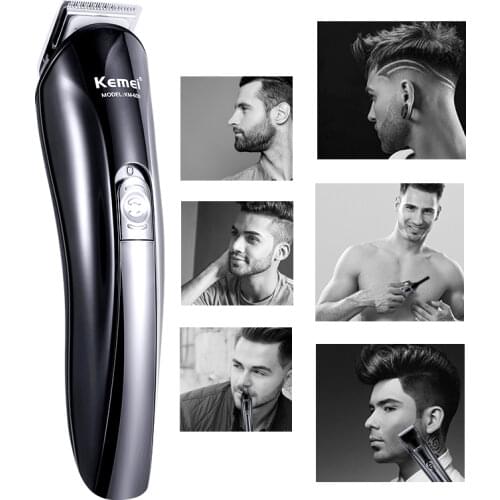 6 in 1 Electric Hair Clipper Rechargeable Razor Men Beard Trimmer Shaver Hair Cutting Machine For Men Face Shaving Hair Trimmer