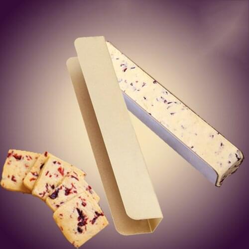 Non-stick Cake Mold Biscuit Cake Bread Mold Cookies Mold Baguette Toast Carbon Steel Cranberry U-shaped Cookie Stencil Tools