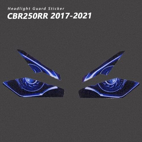 Decoration Motorcycle Headlight Protector Sticker 3D Head Light Decal Accessories For HONDA CBR250RR CBR 250RR 2017-2021 2020
