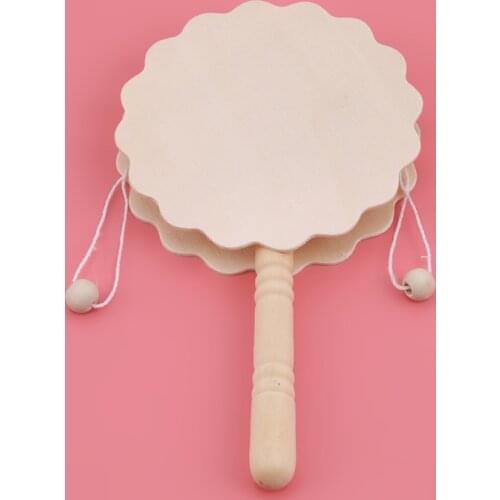 Wooden Classic Baby Nursing Cartoon Animal Shape Rattles Mobiles Toys Montessori Baby Toys Gift