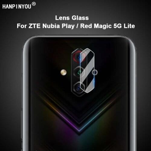 For ZTE Nubia Play Red Magic 5G Lite Clear Ultra Slim Rear Back Camera Lens Protector Cover Soft Tempered Glass Protection Film