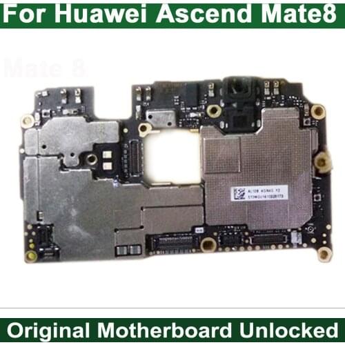 HAOYUAN.P.W Original Housing Work Unlocked Mainboard Motherboard Circuits FPC For Huawei Ascend Mate8 Mate 8 32GB 64GB Tested