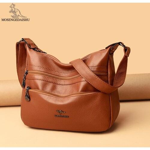 Fashion Letter Design Ladies Shoulder Bag High Quality PU Leather Womens Travel Bag 2021 New Women Messenger Bags Bolso Mujer