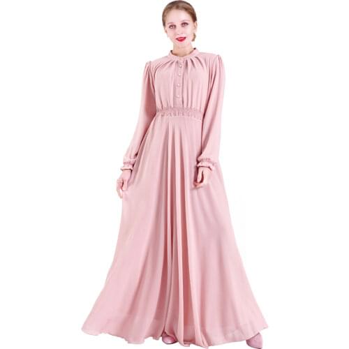 Muslim Dress Women Ramadan Abaya Dubai Long Sleeve Print Maix Big Swing Dresses Caftan Marocain Heijab Robe Vestido De Mujer