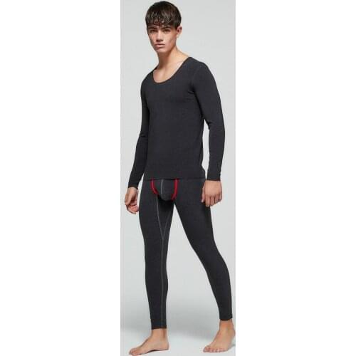 Mens underwear thermal underwear men thermal leggings Hipster Slim Qiuyi long trousers Mens thermal underwear set Base sweater