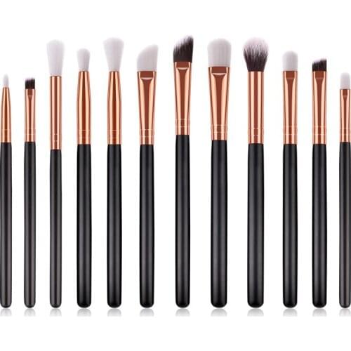 12PCS Makeup Brushes Set Eyeshadow Eyeliner Concealer Brush Set Multifunctional Make Up Brush Cosmetic Beauty Pincel Maquiagem