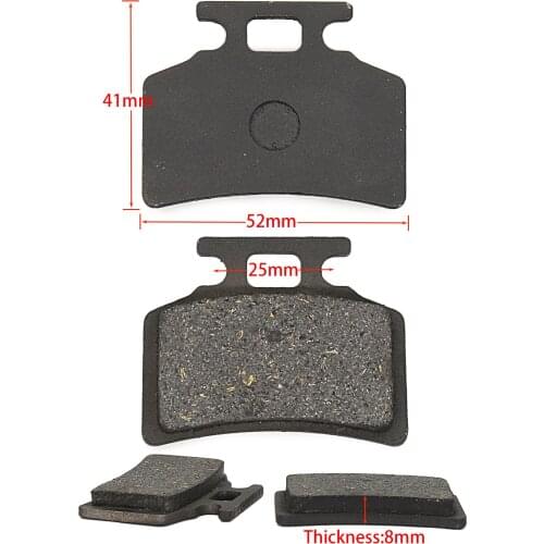 New Front Disc Brake Pads Brake Shoes Sets Motorcycle Parts For GY6 50cc Scooter Moped ATV Motorcycle Scooter