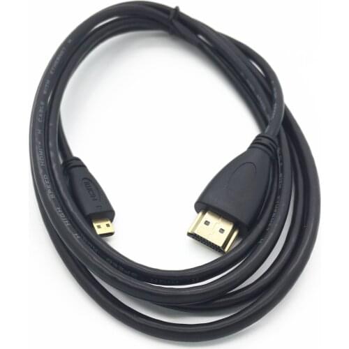 NEW HDMI Male To Micro HDMI Adapter Converter Cable Cord for SAMSUNG NX1 NX20 NX100 NX3000 NX3300 NX500