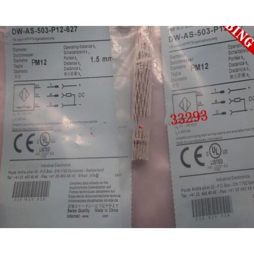 New High Quality Proximity switch DW-AS-503-P12-622 DW-AS-503-P12-627 DW-AS-503-P12-635
