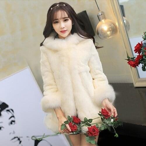 Faux Fur Coat Women Winter Long Furry Faux Mink Fur Jacket 2020 Artificial Fur Coats Jackets Manteau Femme Hiver KJ973