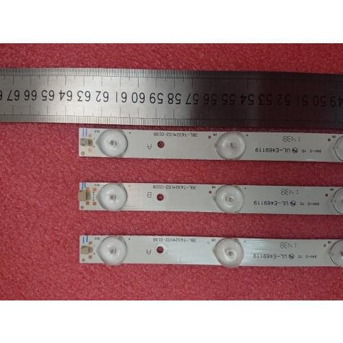 New 5set=15pcs LED backlight strip for LE32D99 IC-B-HWK32D022B IC-B-HWK32D022A 32ce561led 3BL-T6324102-006B 0065 hk315ledm