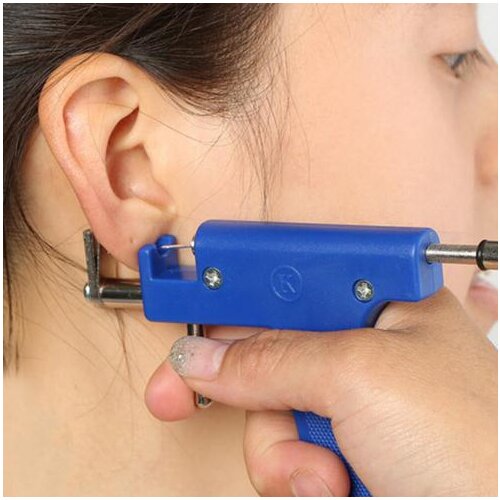 Professional Piercing Gun Tools Kit Ear Stud Ear Nose Navel Body Piercing Gun Set No Pain Safe Sterile Machine Beauty Tool Set