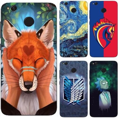 Silicone Cover For Xiaomi Redmi 4x Case 5.0' Printing Cute Animal Case for xm Xiaomi Redmi 4x Cover Redmi 4 x Redmi4X Phone Case