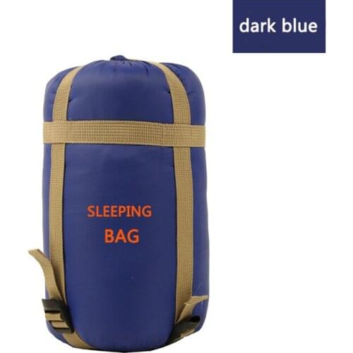 Outdoor Products Tourism Camping Nylon Imitation Silk Cotton Sleeping Bag Adult Envelope Mini Sleeping Cover