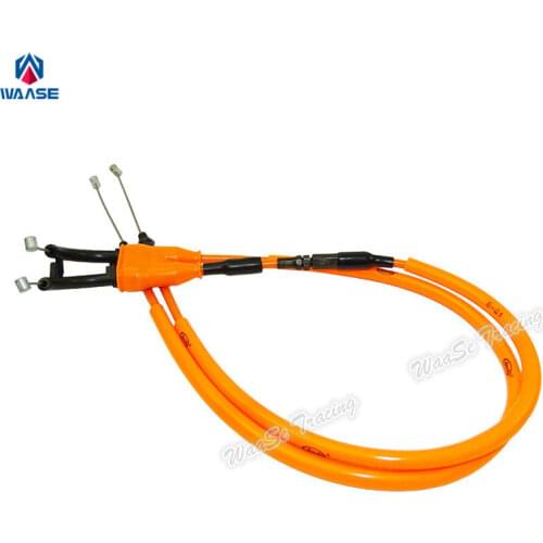 Waase 1 Pair Throttle Cable Steel Wire For Yamaha YZF R6 2006 2007 2008 2009 2010 2011 2012 2013 2014 2015 2016