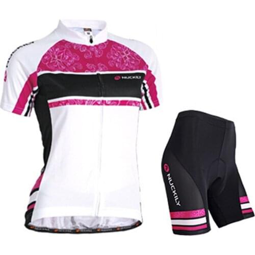 2021 Pro Bicycle Jersey Set Dress Female Summer Cycling Clothes Bib Kit Outdoor Road Bike Mallot Suit Sports Pants Wear Women