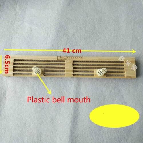 1 PCS Bee Beekeeping Tool High Quality Bell Mouth Five Row De Pulverized Beehive 5 Row of Powder Removing Device